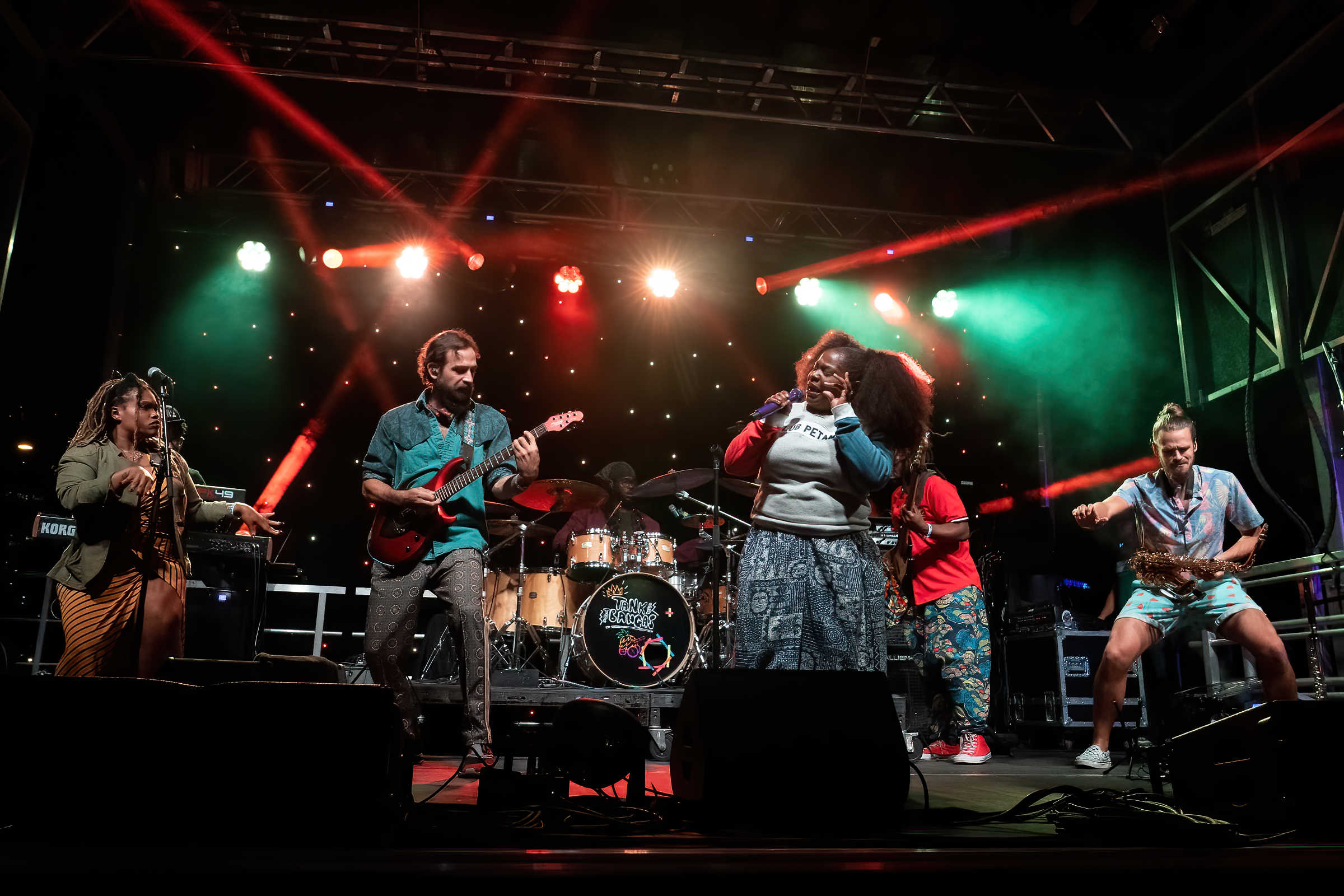 Tank and the Bangas at Long Live Music - Photo by Suzanne Cordiero